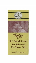 TAY-1098 Taylors of Old Bond Street Sandalwood Pre Shave Oil 30ml 